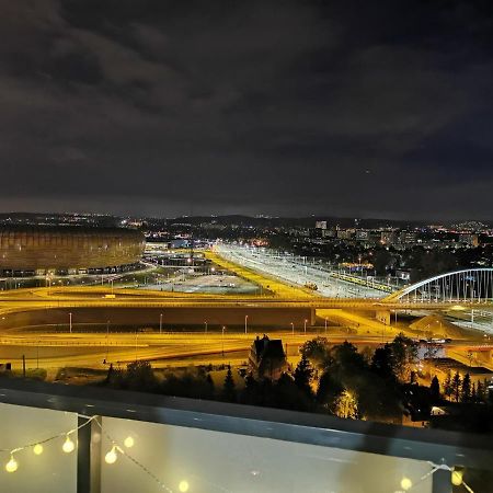 Apartament Przy Bursztynowym Stadionie Gdansk Dış mekan fotoğraf