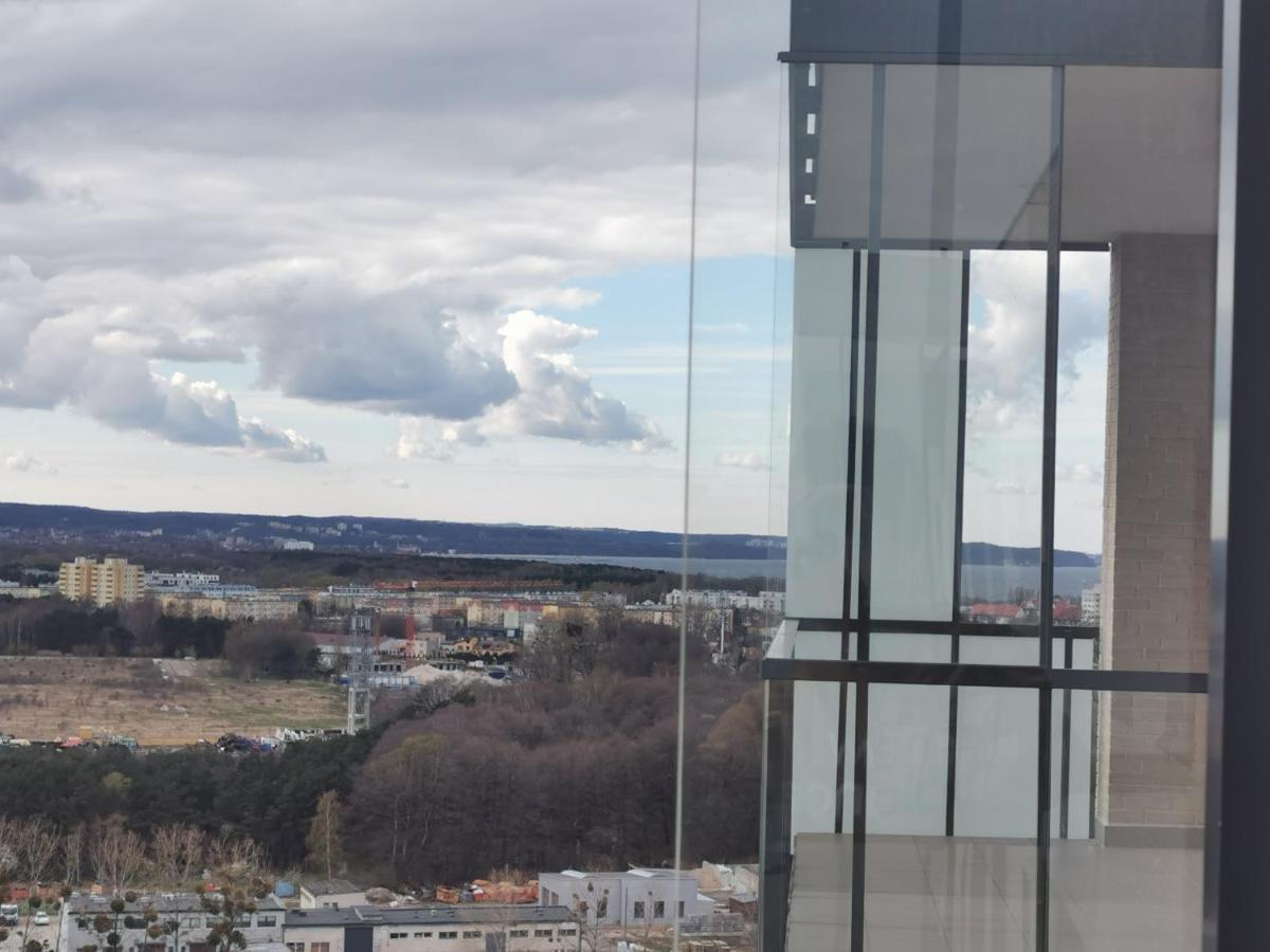 Apartament Przy Bursztynowym Stadionie Gdansk Dış mekan fotoğraf