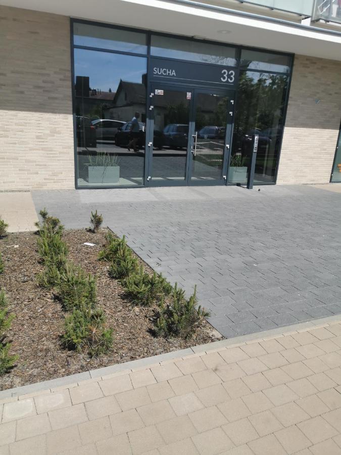 Apartament Przy Bursztynowym Stadionie Gdansk Dış mekan fotoğraf