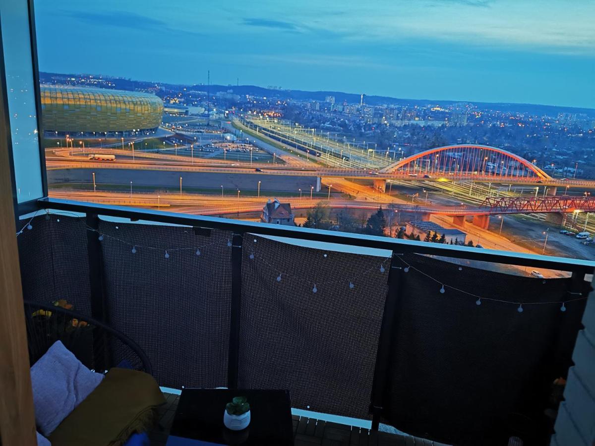 Apartament Przy Bursztynowym Stadionie Gdansk Dış mekan fotoğraf